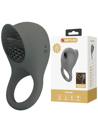 PRETTY LOVE - WIEDERAUFLADBARER VIBRATIONSRING MIT ORALER STIMULATION