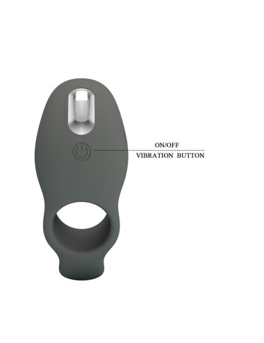 PRETTY LOVE - WIEDERAUFLADBARER VIBRATIONSRING MIT DOPPELTER STIMULATION