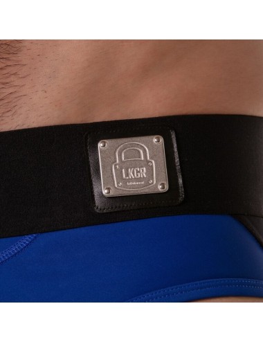 LOCKER GEAR - JOCKBRIEF MIT BREITEM BUND, BLAU, XL