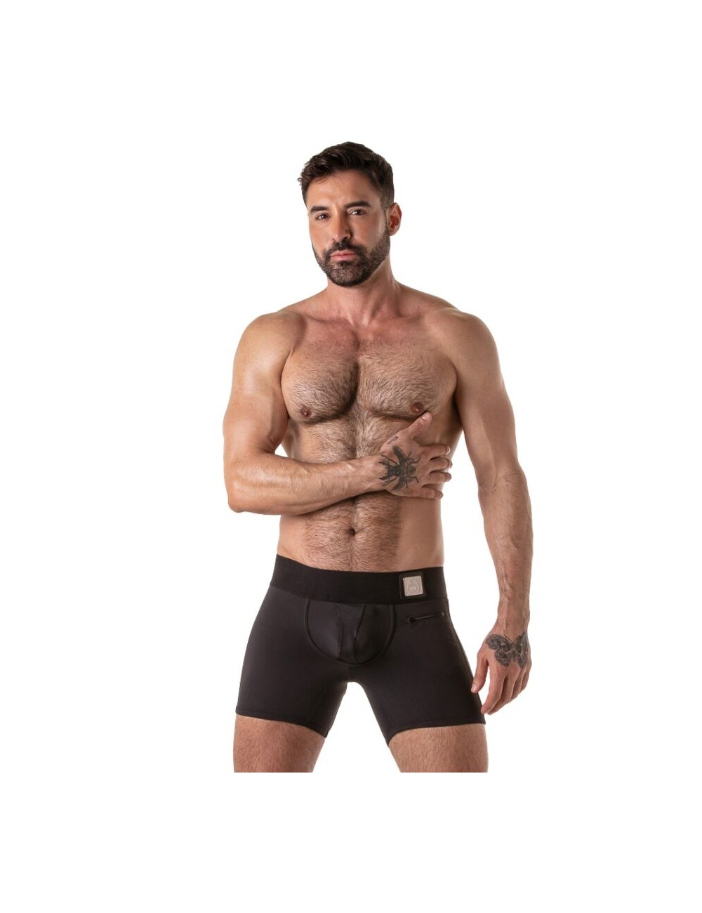 LOCKER GEAR - BREITER BUND-HOSE SCHWARZ S