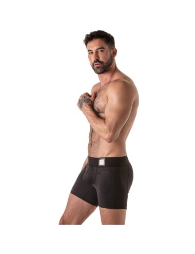 LOCKER GEAR - BREITER BUND-SHORTSCHUH SCHWARZ M