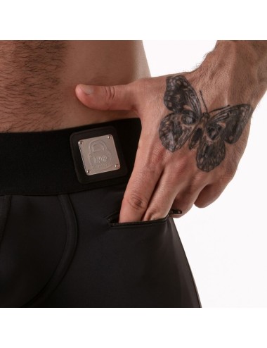 LOCKER GEAR - BREITER BUND-HOSE SCHWARZ L