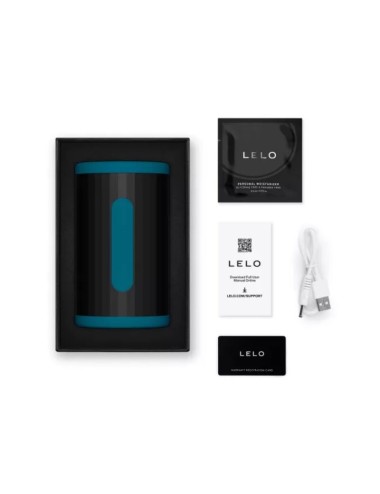 LELO - F2S DOUBLE SONIC MALE STROKER MIT DUALER SCHALLSTIMULATION TÜRKIS