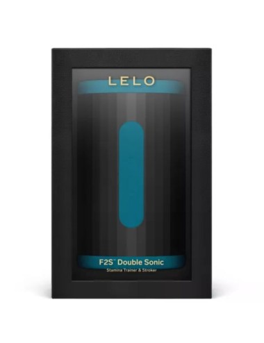 LELO - F2S DOUBLE SONIC MALE STROKER MIT DUALER SCHALLSTIMULATION TÜRKIS