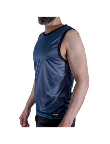 MACHO - MARINEBLAUES T-SHIRT S/M