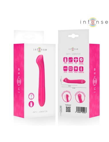 INTENSE - PATY VIBRATOR 19 CM FLEXIBEL 10 VIBRATIONEN MODELL 2 PINK