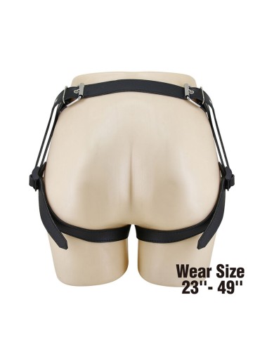 PRETTY LOVE - YETI STRAP-ON HARNESS MIT SAUGDILDO FLESH