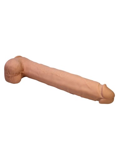 PRETTY LOVE - PAT FLEXIBLER REALISTISCHER DILDO MIT SAUGNAPF 40 CM -Ø- 6 CM