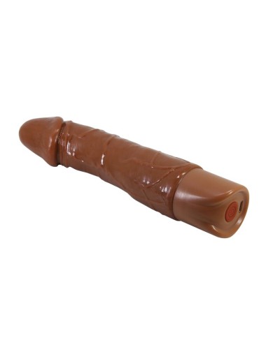 PRETTY LOVE - DONALD REALISTISCHER VIBRATOR 19,5 CM Ø 4 CM BRAUN