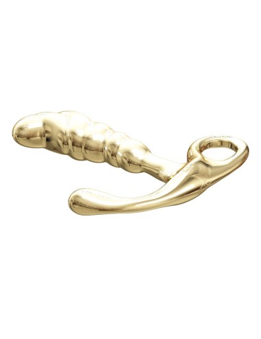 PRETTY LOVE – JACK PROSTATAMASSAGEGERÄT AUS ZINKLEIDE, GOLD