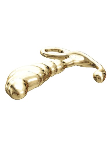 PRETTY LOVE – JACK PROSTATAMASSAGEGERÄT AUS ZINKLEIDE, GOLD