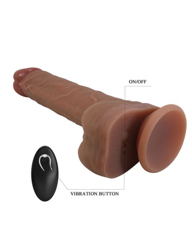 PRETTY LOVE - JONATHAN REALISTISCHER STOSSVIBRATOR MIT FERNBEDIENUNG