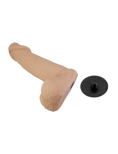 PRETTY LOVE - ZANE HARNESS MIT FLEXIBLES DILDO 17 CM Ø 4,3 CM NATÜRLICH