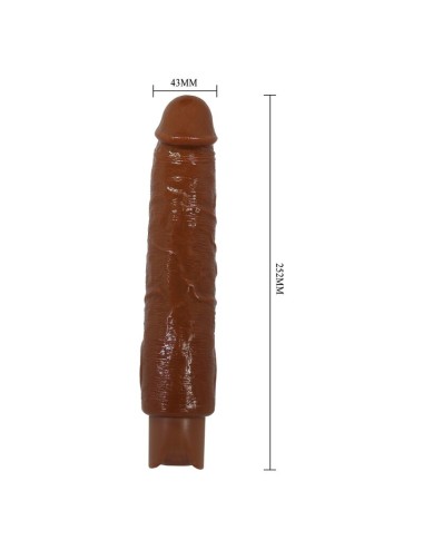 PRETTY LOVE - GAVIN REALISTISCHER VIBRATOR 25 CM Ø 5 CM BRAUN