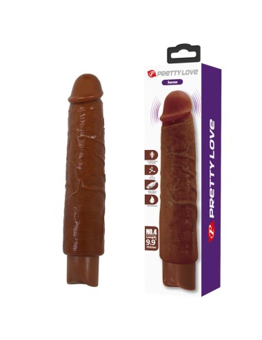 PRETTY LOVE - GAVIN REALISTISCHER VIBRATOR 25 CM Ø 5 CM BRAUN