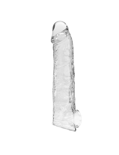 PRETTY LOVE - VERSTELLBARE PENISVERLÄNGERUNGSHÜLLE 26 CM Ø 4 CM TRANSPARENT