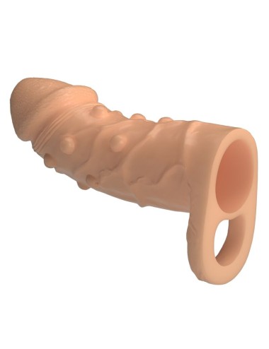 PRETTY LOVE - DORT PENISVERLÄNGERUNGSHÜLLE 14 CM Ø 4 CM NATUR
