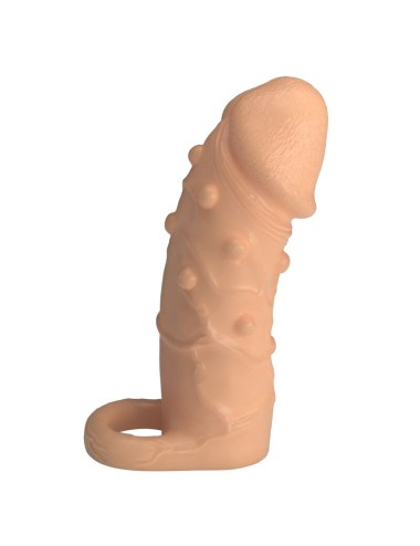 PRETTY LOVE - DORT PENISVERLÄNGERUNGSHÜLLE 14 CM Ø 4 CM NATUR