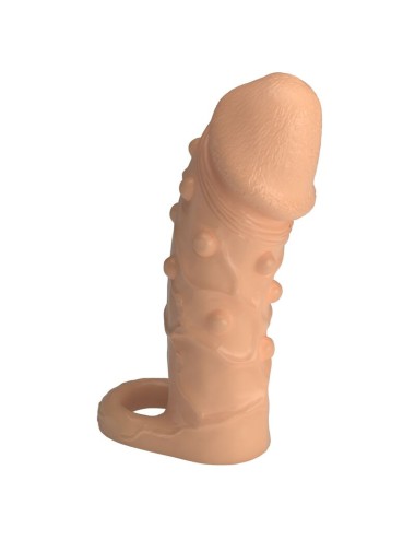 PRETTY LOVE - DORT PENISVERLÄNGERUNGSHÜLLE 14 CM Ø 4 CM NATUR