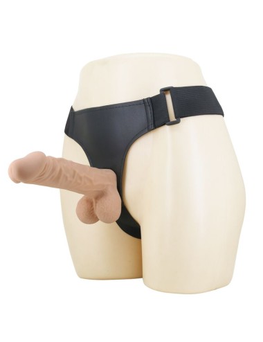 PRETTY LOVE - JOLYON HARNESS MIT FLEXIBLES DILDO 22 CM Ø 4