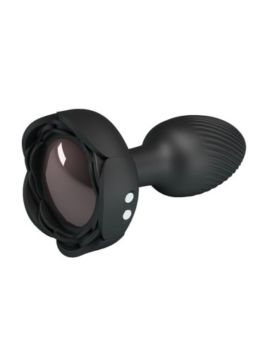 PRETTY LOVE – WIEDERAUFLADBARER VIBRATIONS-ANALPLUG MIT 10 MODI, SCHWARZ