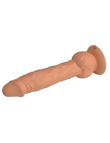 PRETTY LOVE - EREN STOSS-VIBRATIONSDILDO 20,5 CM Ø 4,5 CM NATUR