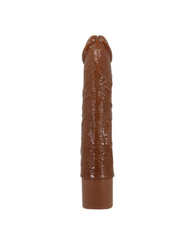 PRETTY LOVE - LEONARDO REALISTISCHER VIBRATOR 20 CM Ø 4 CM BRAUN
