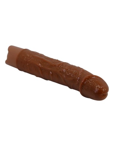 PRETTY LOVE - LEONARDO REALISTISCHER VIBRATOR 20 CM Ø 4 CM BRAUN