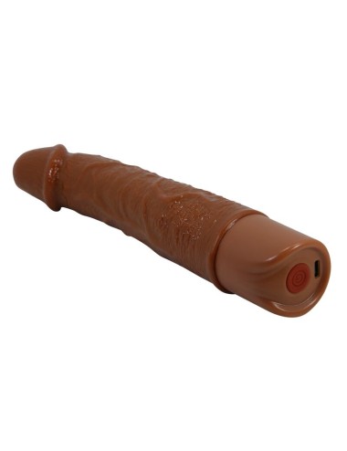 PRETTY LOVE - LEONARDO REALISTISCHER VIBRATOR 20 CM Ø 4 CM BRAUN