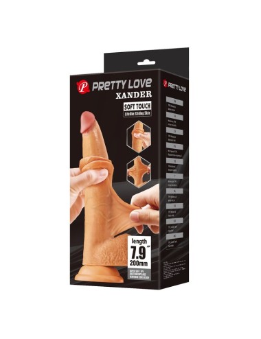 PRETTY LOVE - XANDER REALISTISCHER DILDO 20 CM Ø 5 CM NATÜRLICH