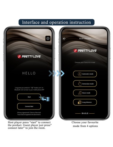 PRETTY LOVE – SCHMETTERLINGS-APP-STEUERUNG FÜR DEN PANTY-MASSAGER IN PINK