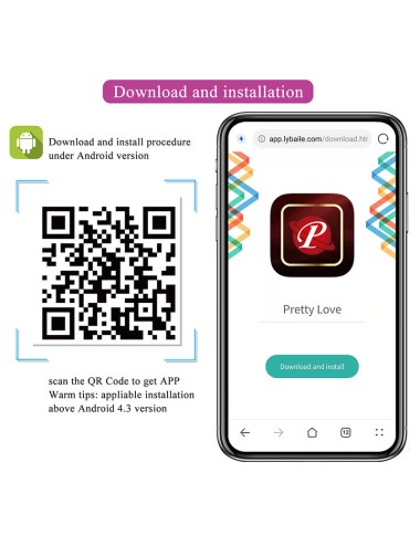 PRETTY LOVE - HAZELYNN 12-FUNKTIONEN-MASSAGEGERÄT MIT APP-STEUERUNG, PINK