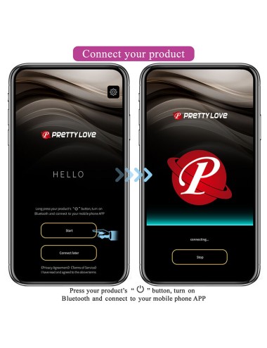 PRETTY LOVE - HAZELYNN 12-FUNKTIONEN-MASSAGEGERÄT MIT APP-STEUERUNG, PINK
