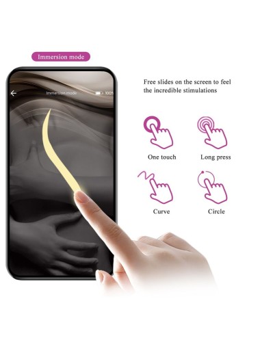 PRETTY LOVE – PULSIERENDES VIBRATIONS-EI MIT APP-STEUERUNG, 12 FUNKTIONEN, USB-AUFLADBAR, GRÜN-GELB
