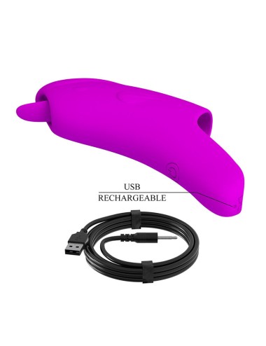 PRETTY LOVE - PETERSON HONEY FINGER WIEDERAUFLADBARER FINGERVIBRATOR LILA