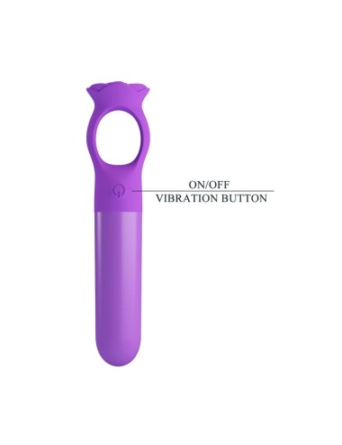 PRETTY LOVE - GIANA WIEDERAUFLADBARER MINI-VIBRATOR-MASSAGEGERÄT LILA