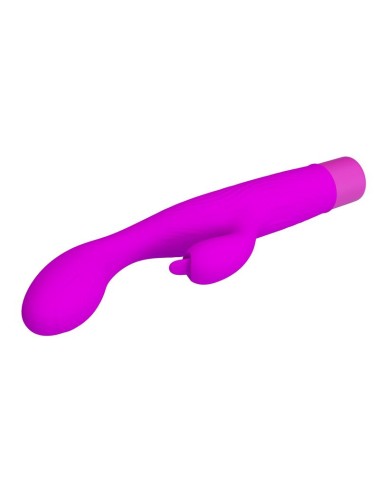 PRETTY LOVE - JENE DOPPEL-STIMULATIONS-VIBRATOR FÜR G-PUNKT UND KLITORIS, LILA