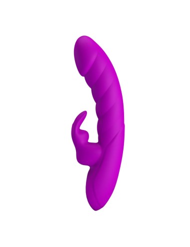 PRETTY LOVE - MONICA WIEDERAUFLADBARER DOPPEL-STIMULATIONSVIBRATOR FÜR G-PUNKT UND KLITORIS