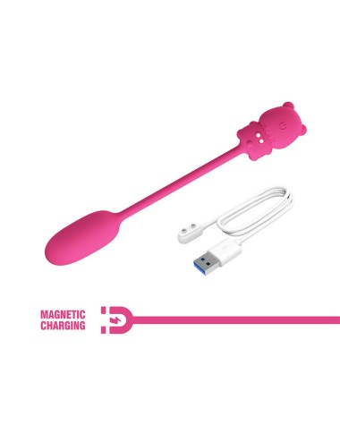 PRETTY LOVE - OLSON WIEDERAUFLADBARER BULLET-VIBRATOR MIT KABELFERNBEDIENUNG PINK