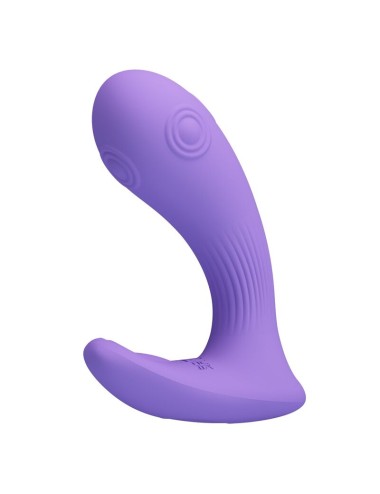 PRETTY LOVE - ANDROMEDA WIEDERAUFLADBARER DOPPELSTIMULATIONSVIBRATOR LILA