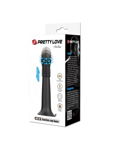 PRETTY LOVE - STELLA USB-AUFLADBARER ROTIERENDER UND STOSS-MASSAGEGERÄT