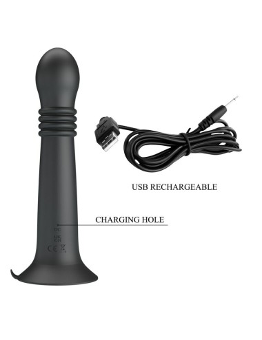PRETTY LOVE - STELLA USB-AUFLADBARER ROTIERENDER UND STOSS-MASSAGEGERÄT