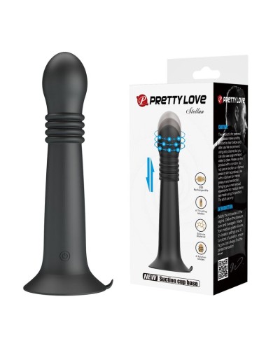 PRETTY LOVE - STELLA USB-AUFLADBARER ROTIERENDER UND STOSS-MASSAGEGERÄT