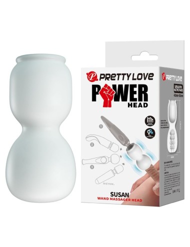 PRETTY LOVE – SUSAN POWER HEAD WAND MASSAGEAUFSATZ Ø 6,5 CM