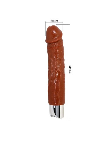 PRETTY LOVE - PRO REALISTISCHER VIBRATOR 23,5 CM Ø 4,8 CM BRAUN