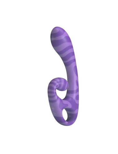 PRETTY LOVE - SUMMER DOPPEL-VIBRATOR MIT GRIFF 19 CM Ø 3