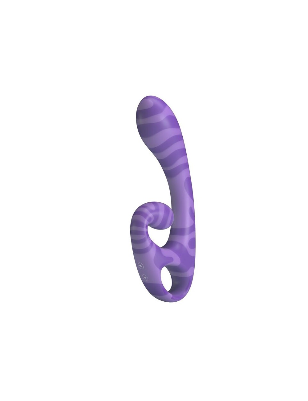 PRETTY LOVE - SUMMER DOPPEL-VIBRATOR MIT GRIFF 19 CM Ø 3