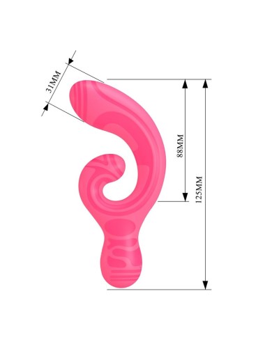 PRETTY LOVE - VERITY USB-AUFLADBARER DOPPEL-MASSAGEGERÄT