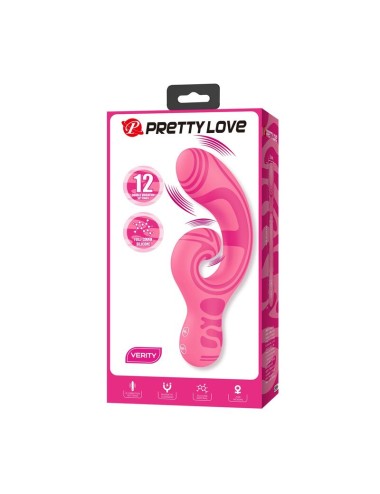 PRETTY LOVE - VERITY USB-AUFLADBARER DOPPEL-MASSAGEGERÄT
