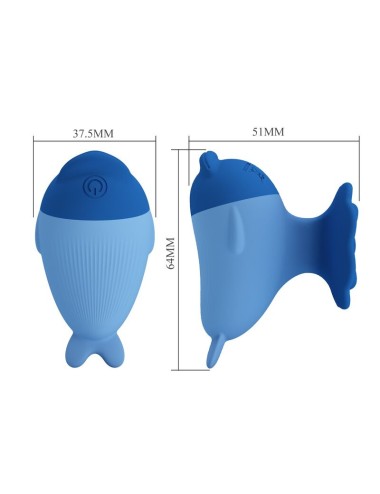 PRETTY LOVE - DOLPHIN MINI USB-AUFLADBARER VIBRATOR